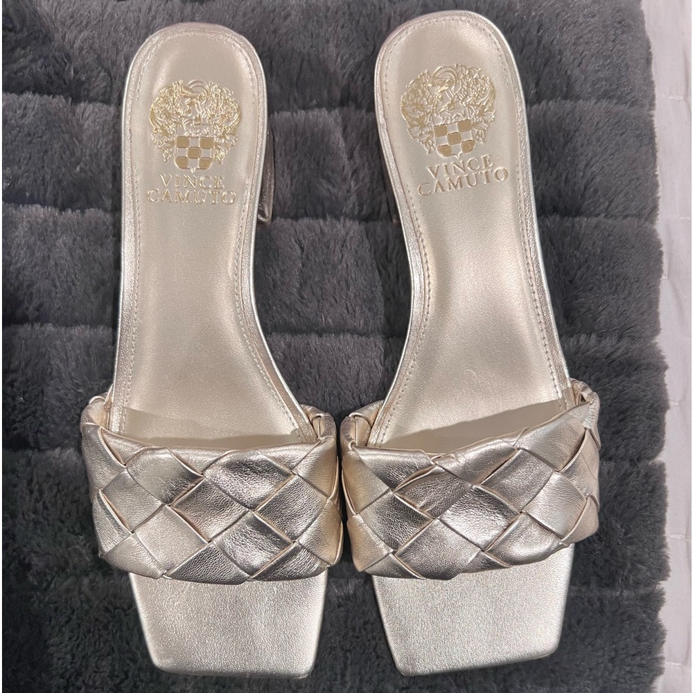 Vince Camuto Gold Sandals